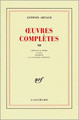 Œuvres complètes (9782070285501-front-cover)