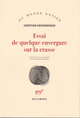 Essai de quelque envergure sur la crasse (9782070280704-front-cover)