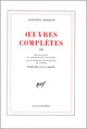 Œuvres complètes (9782070243051-front-cover)