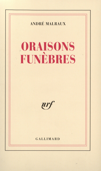 Oraisons funèbres (9782070279517-front-cover)