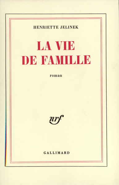La Vie de famille (9782070271078-front-cover)