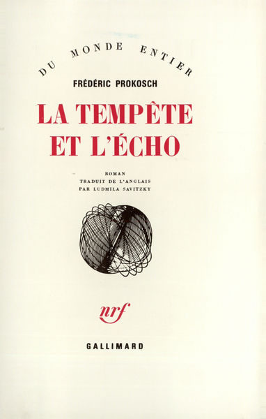 La Tempête et l'écho (9782070252688-front-cover)