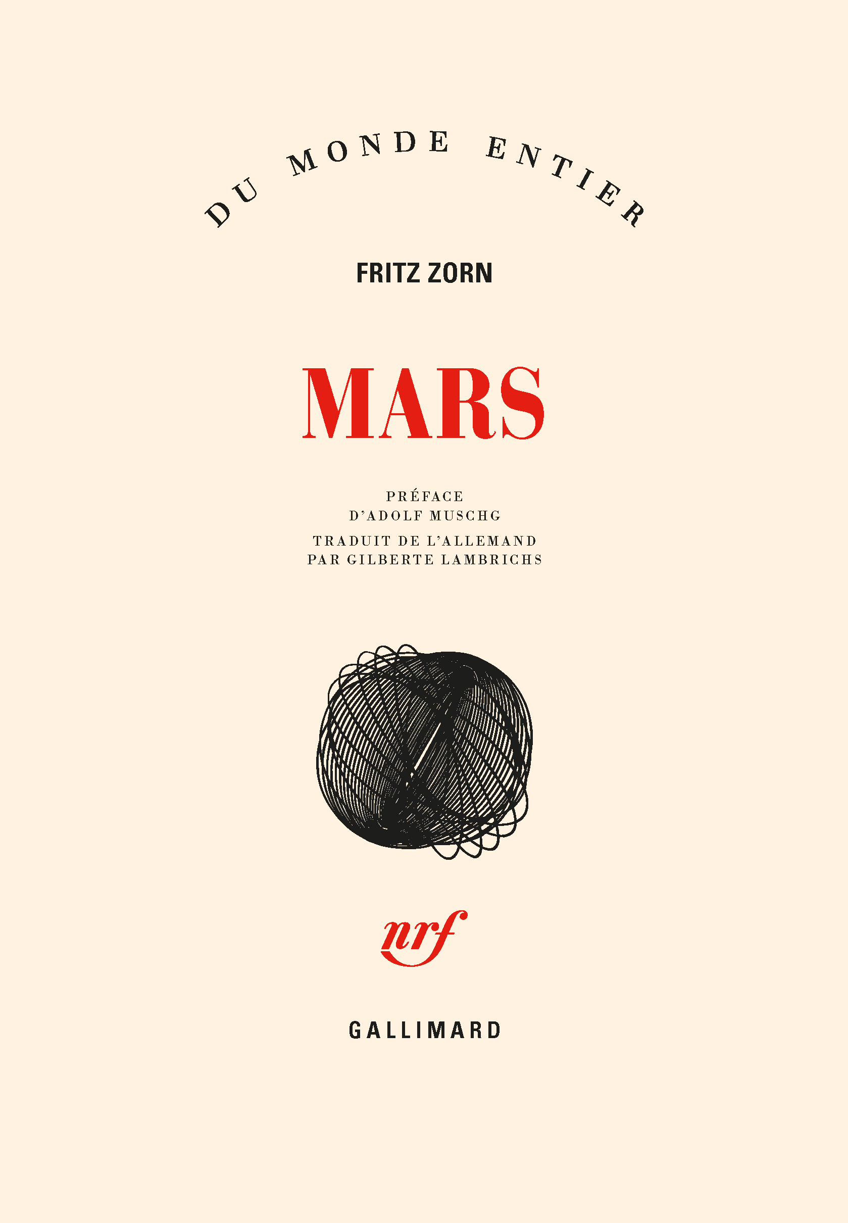 Mars, "Je suis jeune et riche et cultivé  et je suis malheureux, névrosé et seul..." (9782070287451-front-cover)