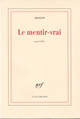 Le mentir-vrai (9782070224869-front-cover)