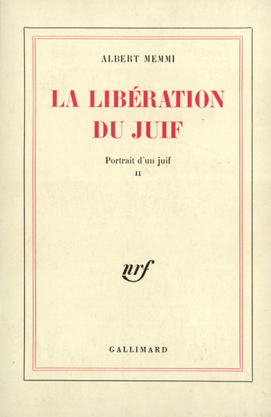 La libération du Juif (9782070243815-front-cover)