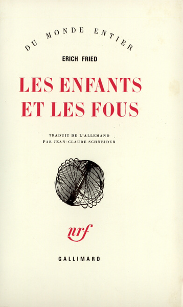 Les Enfants et les Fous (9782070270064-front-cover)