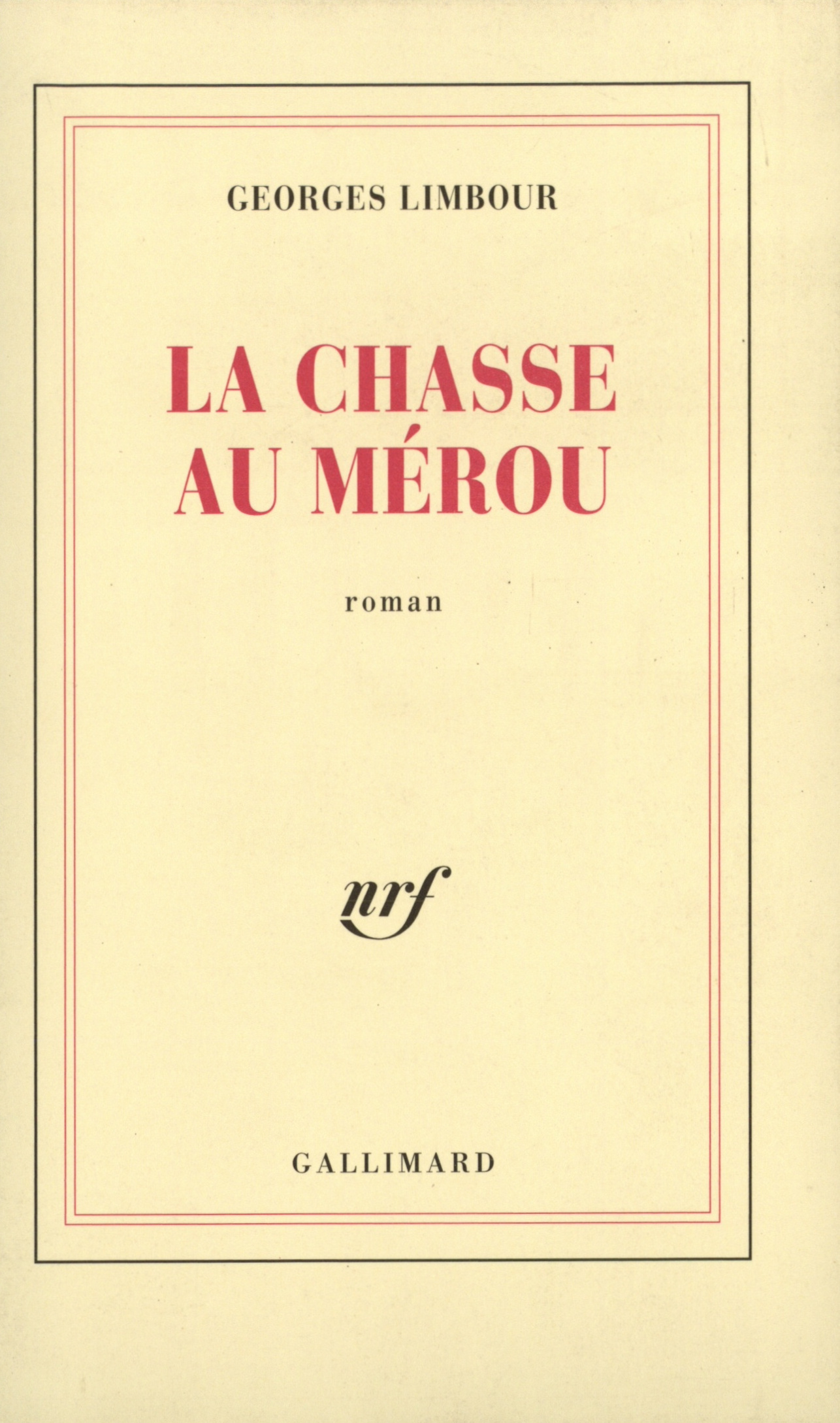 La chasse au mérou (9782070239627-front-cover)