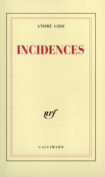 Incidences (9782070227686-front-cover)