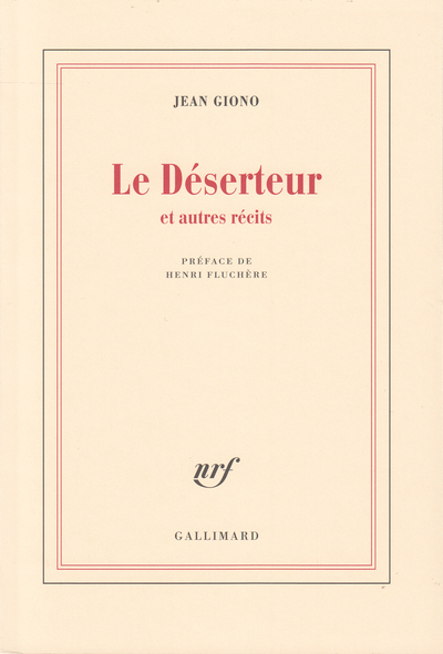 Le Déserteur et autres récits (9782070285556-front-cover)