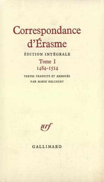 Correspondance, 1484-1514 (9782070269778-front-cover)