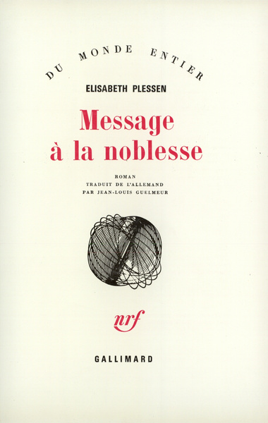 Message à la noblesse (9782070206780-front-cover)