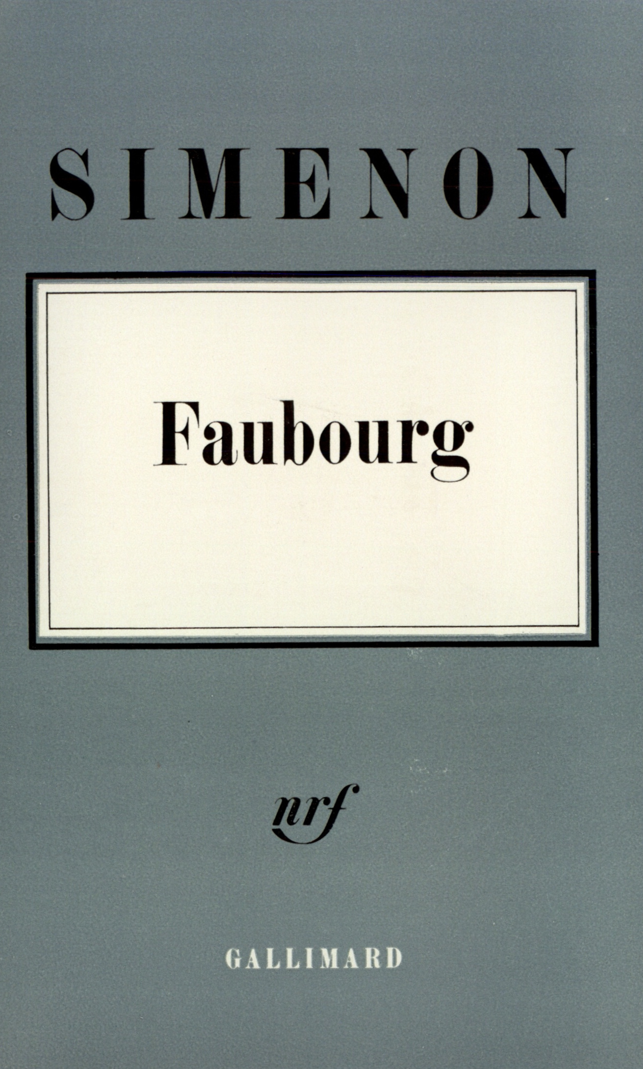 Faubourg (9782070259380-front-cover)