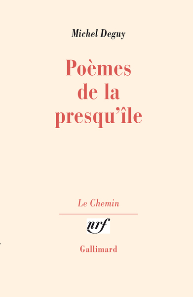 Poèmes de la Presqu'île (9782070218158-front-cover)