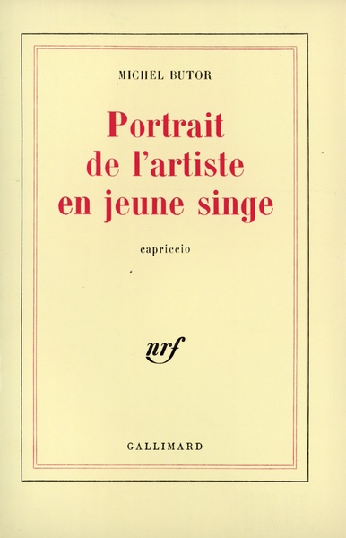 Portrait de l'artiste en jeune singe, Capriccio (9782070211029-front-cover)