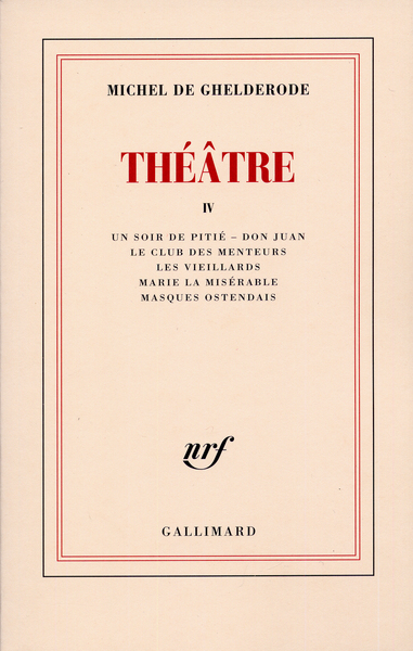 Théâtre (9782070227440-front-cover)