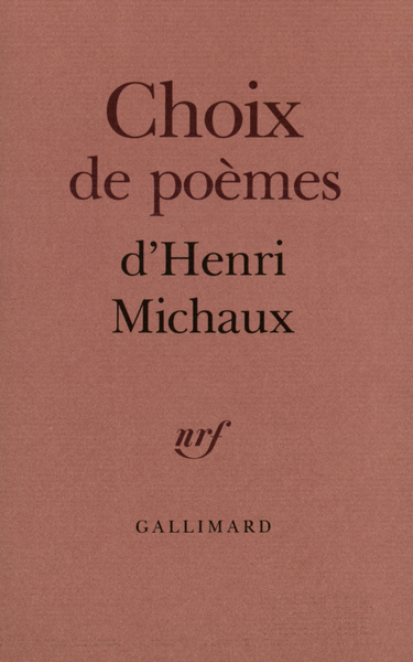 Choix de poèmes (9782070295586-front-cover)