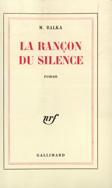 La Rançon du silence (9782070267897-front-cover)