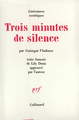 Trois minutes de silence (9782070299706-front-cover)