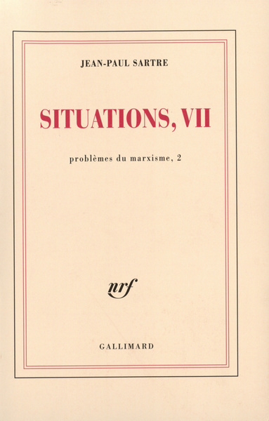 Situations, Problèmes du marxisme, 2 (9782070257775-front-cover)
