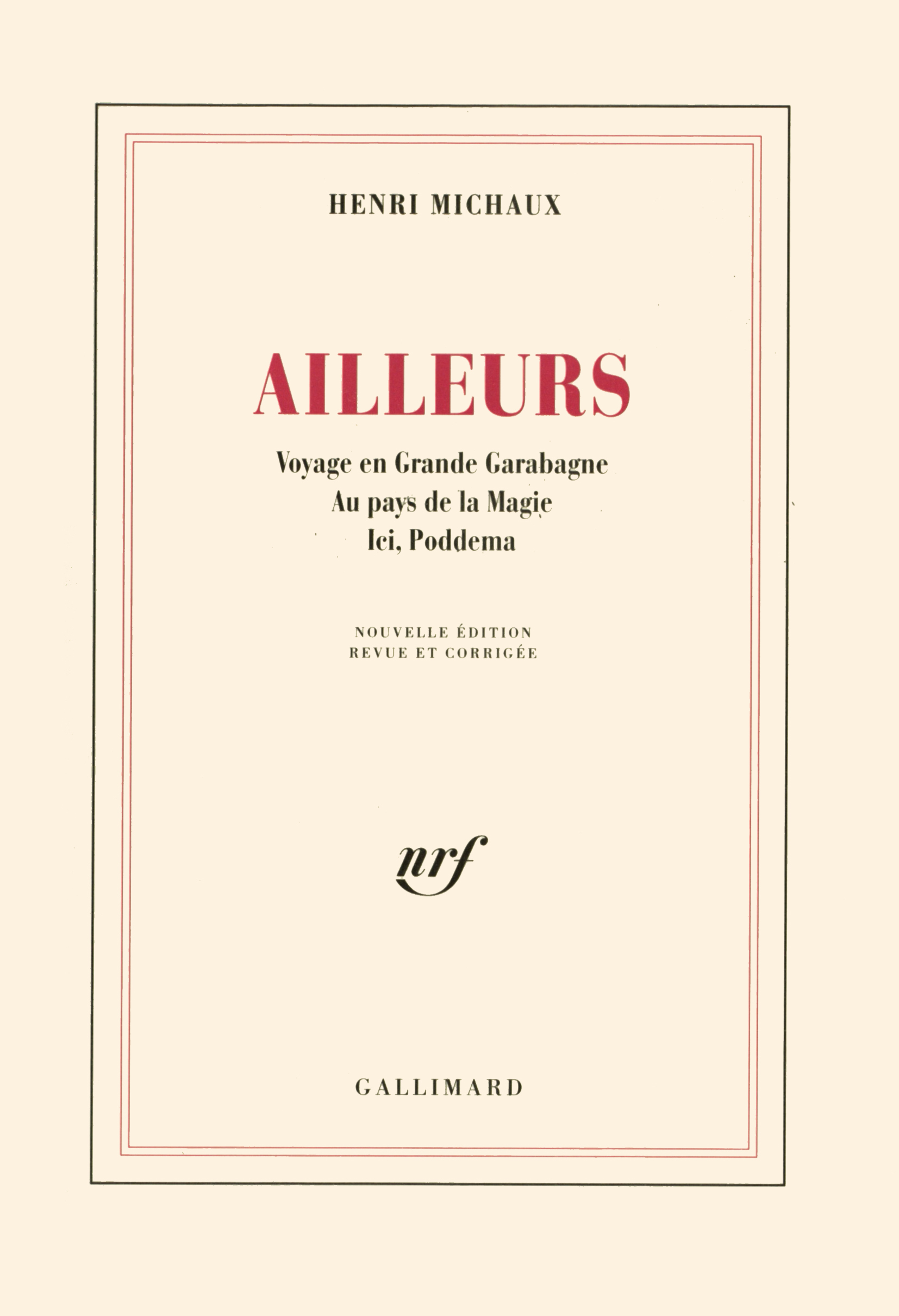 Ailleurs (9782070244522-front-cover)