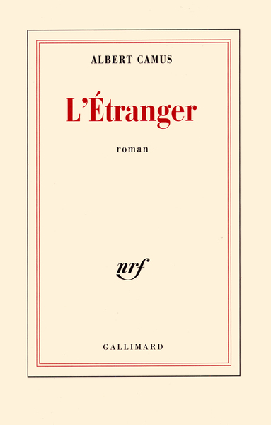 L'Étranger (9782070212002-front-cover)