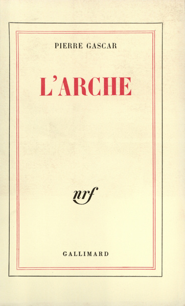 L'Arche (9782070277698-front-cover)