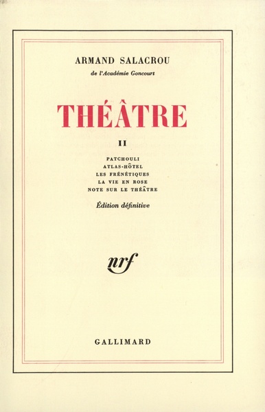 Théâtre (9782070285747-front-cover)