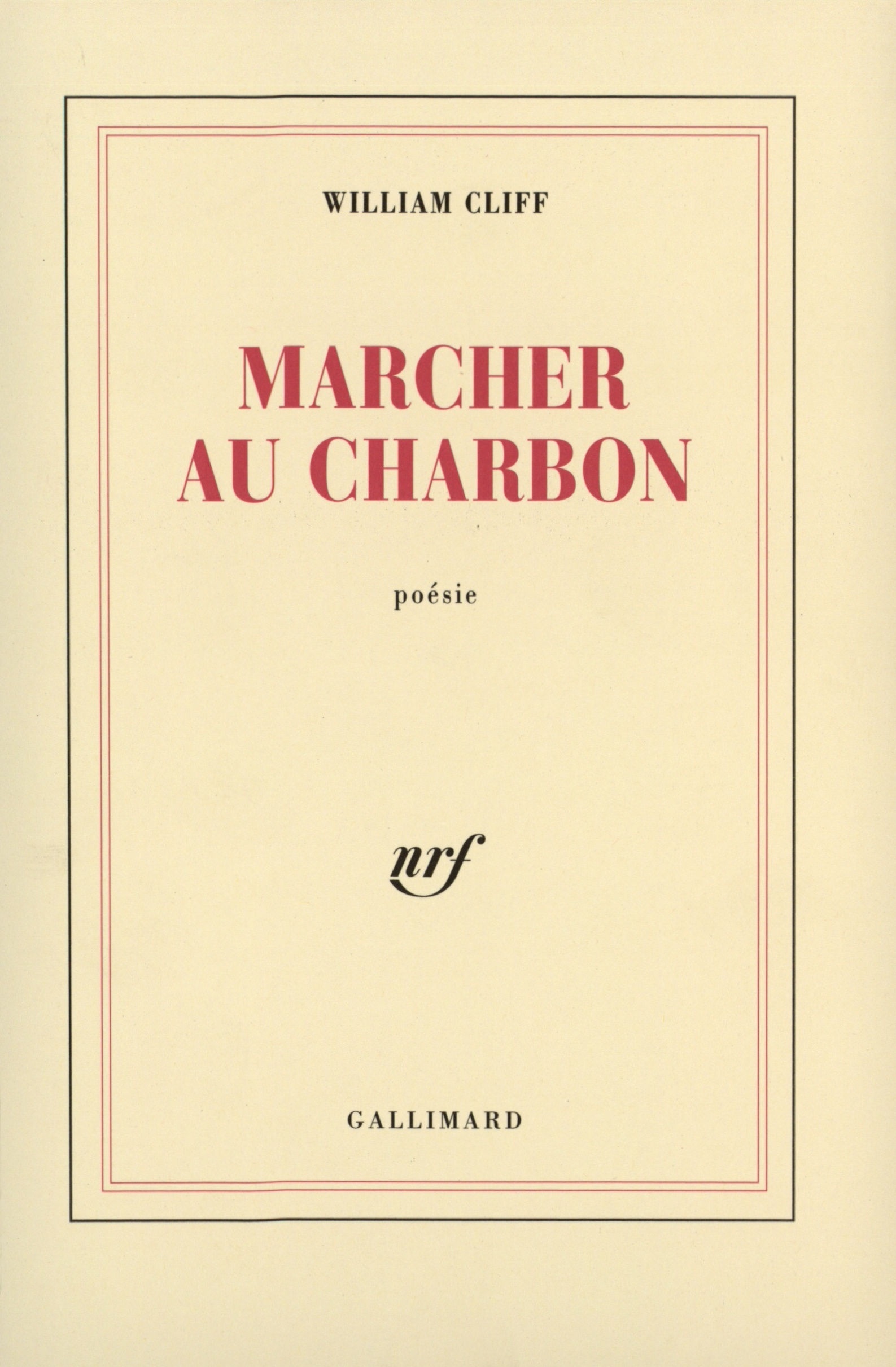 Marcher au charbon (9782070298549-front-cover)