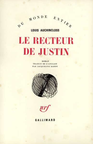 Le Recteur de Justin (9782070267798-front-cover)