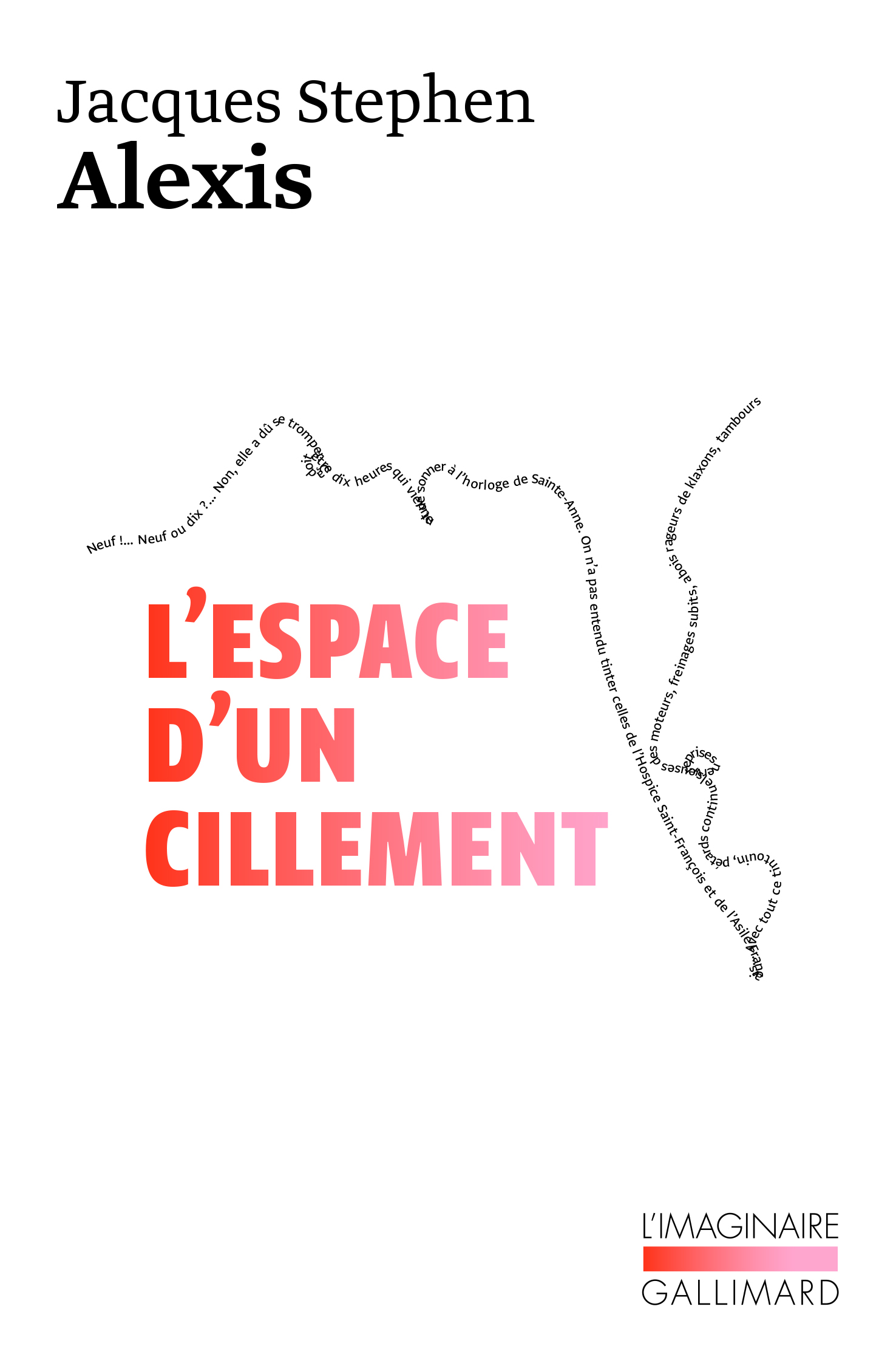 L'espace d'un cillement (9782070250172-front-cover)