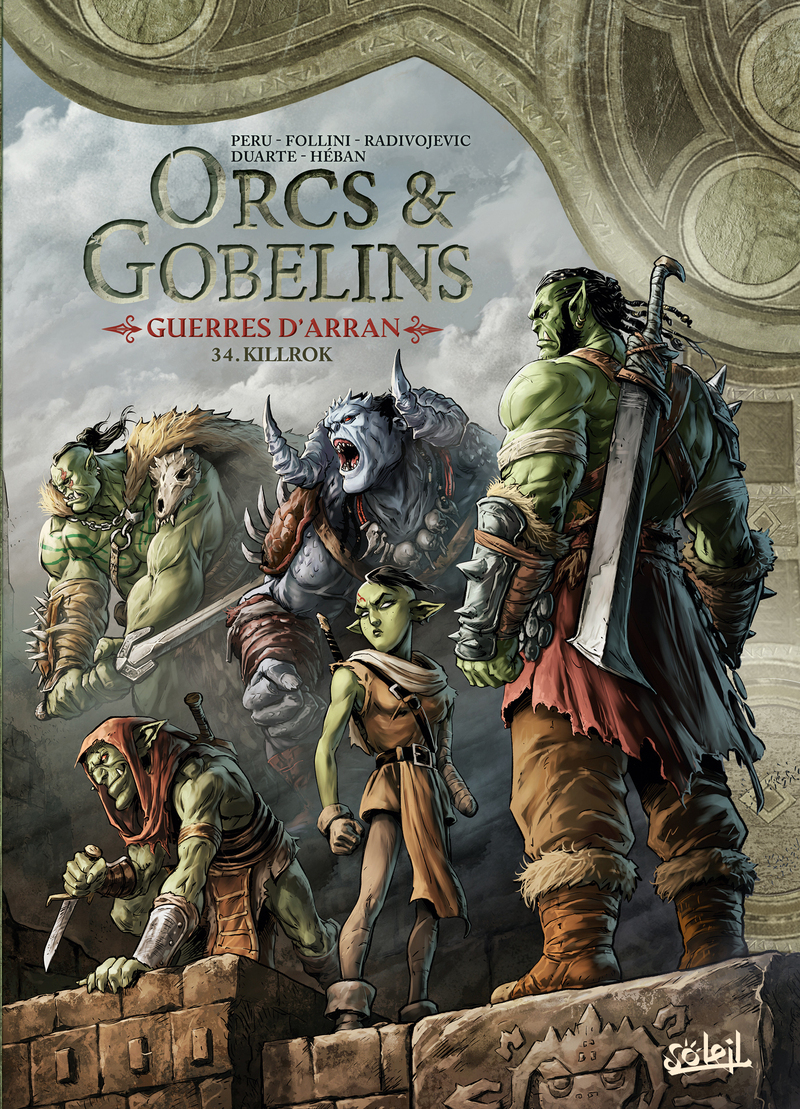 Orcs et Gobelins T34 - Guerres d'Arran - Killrok (9782302108400-front-cover)