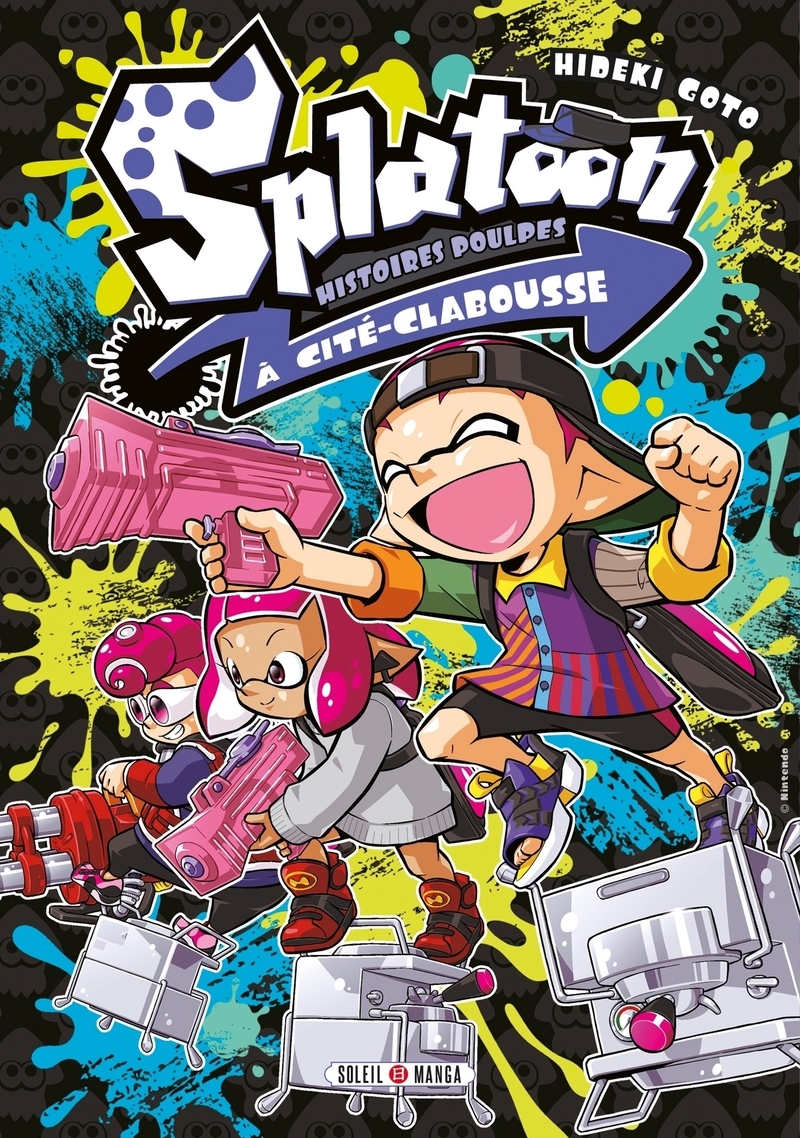Splatoon - Histoires Poulpes à Cité-Clabousse (9782302105508-front-cover)