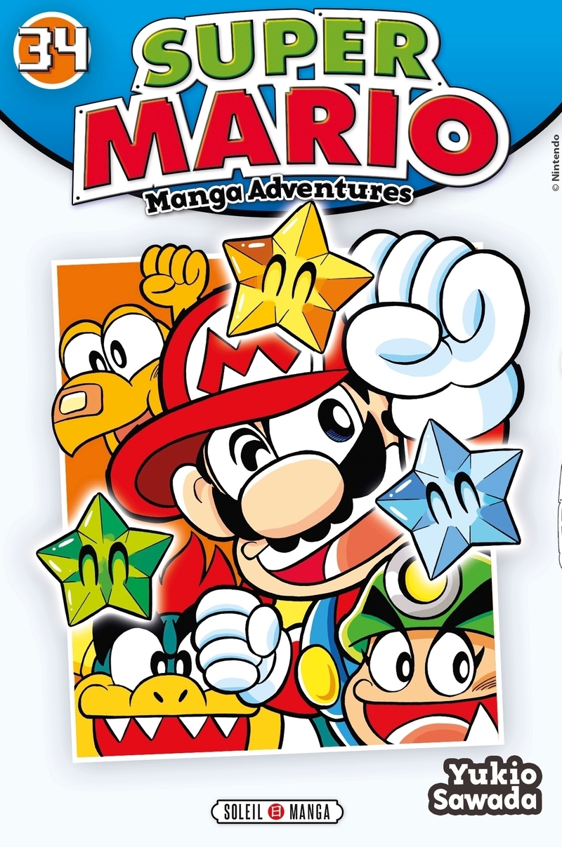 Super Mario Manga Adventures T34 (9782302101517-front-cover)