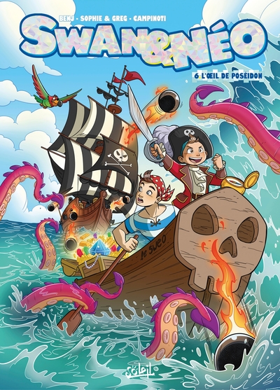 Swan et Néo T06, L'OEil de Poséidon (9782302102637-front-cover)