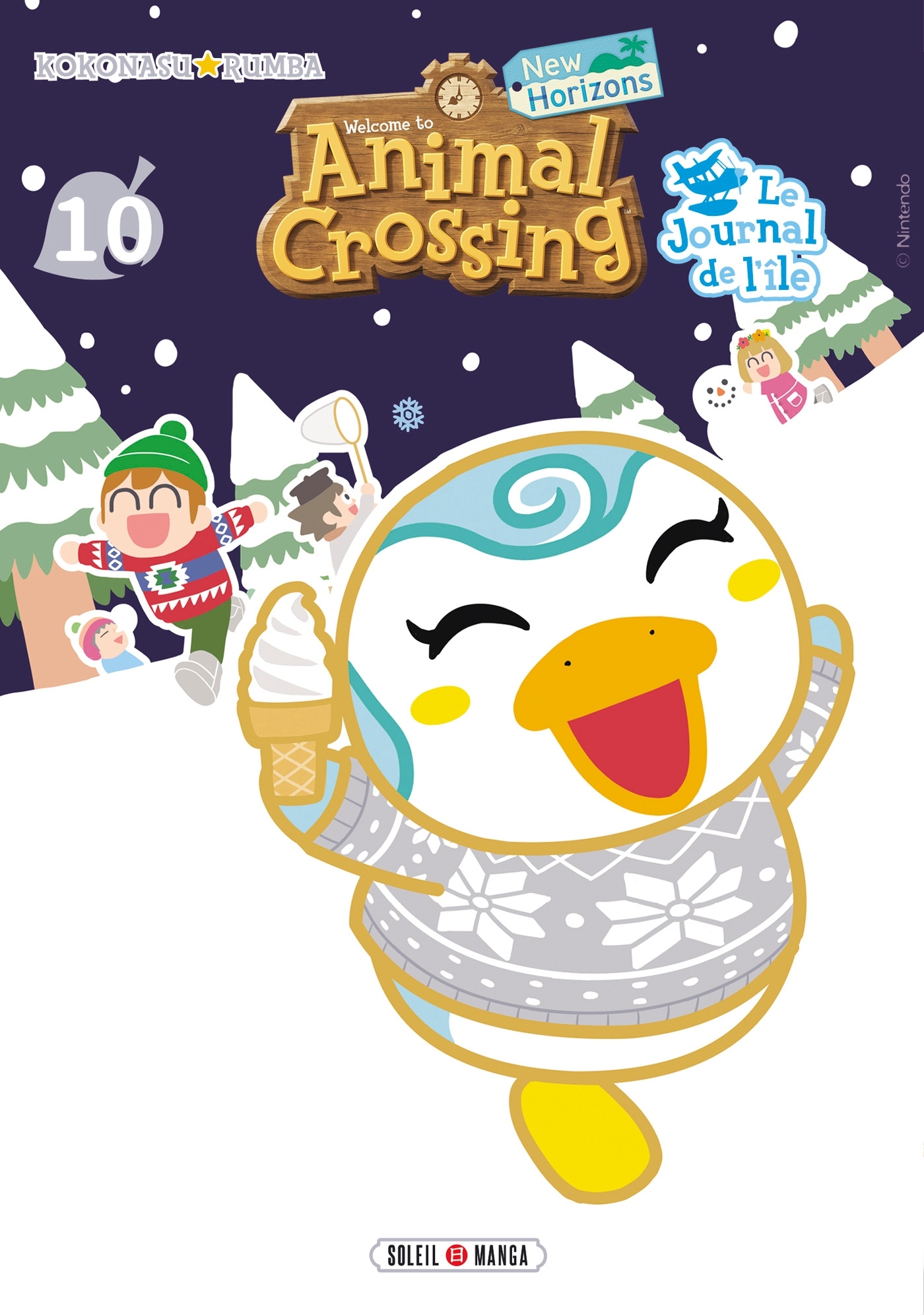 Animal Crossing - New Horizons : Le journal de l'île T10 (9782302103887-front-cover)