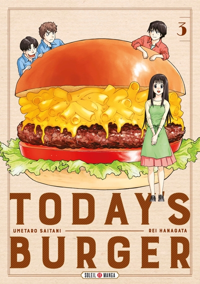 Today's Burger T03 (9782302100749-front-cover)