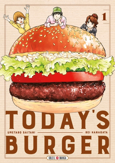 Today's Burger T01 (9782302100725-front-cover)