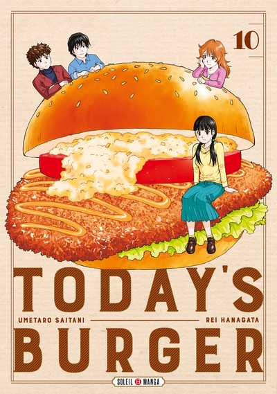 Today's Burger T10 (9782302104549-front-cover)