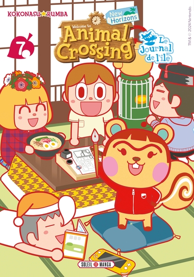 Animal Crossing : New Horizons - Le Journal de l'île T07 (9782302103290-front-cover)