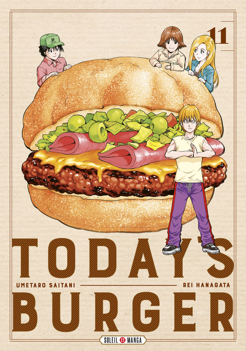 Today's Burger T11 (9782302107182-front-cover)