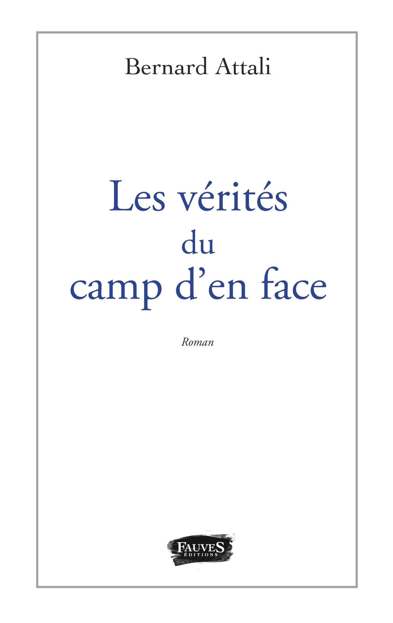 Les vérités du camp d'en face, Roman (9791030203622-front-cover)