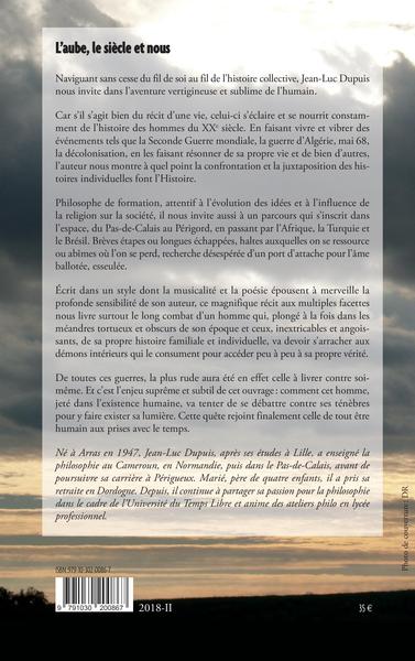 L'aube, le siècle et nous, Une histoire de famille ordinaire à la fin de la chrétienté (9791030200867-back-cover)