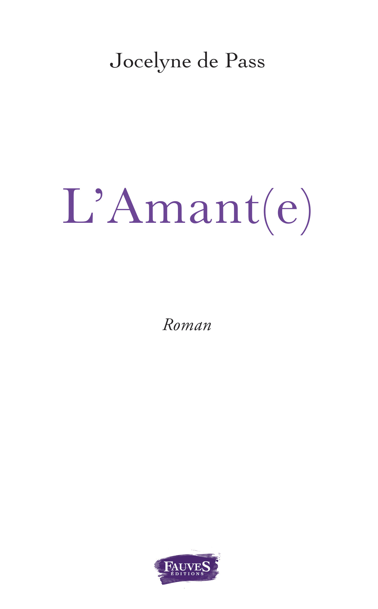 L'Amant(e) (9791030202953-front-cover)