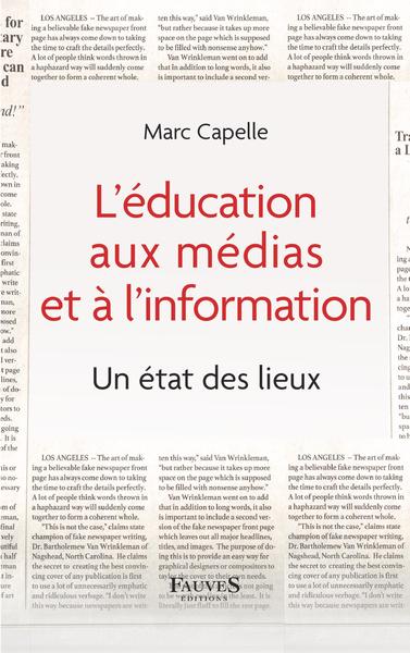L'Education aux médias et à l'information, UN ETAT DES LIEUX (9791030204186-front-cover)