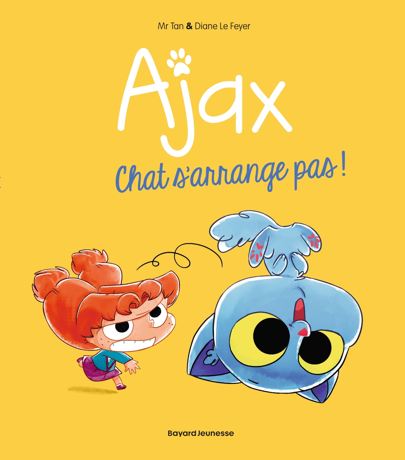 BD Ajax, Tome 02, Chat s'arrange pas ! (9791027604371-front-cover)