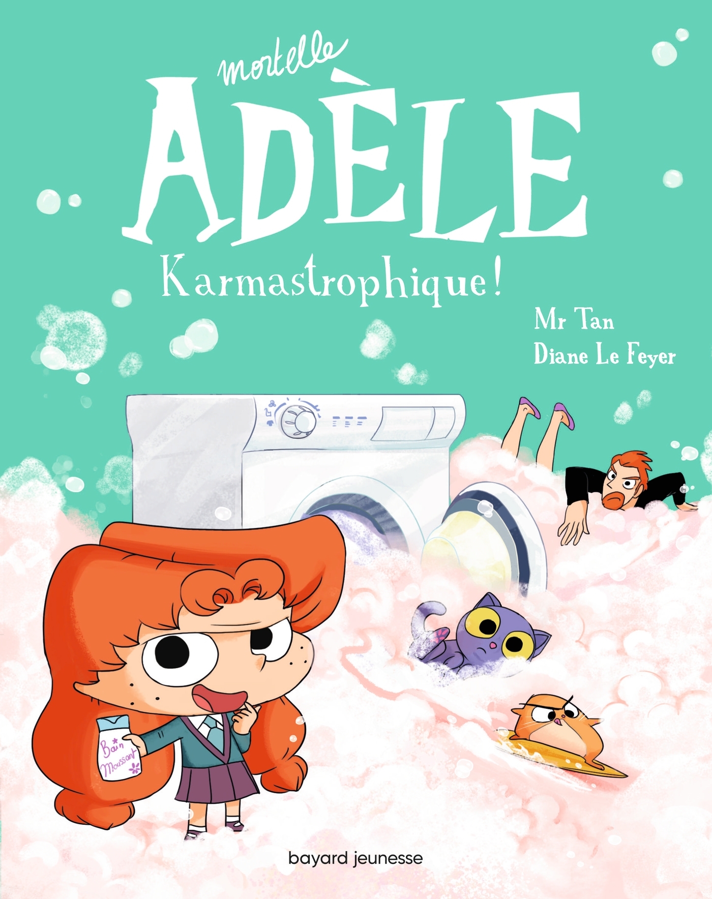 BD Mortelle Adèle, Tome 17, Karmastrophique (9791027608614-front-cover)