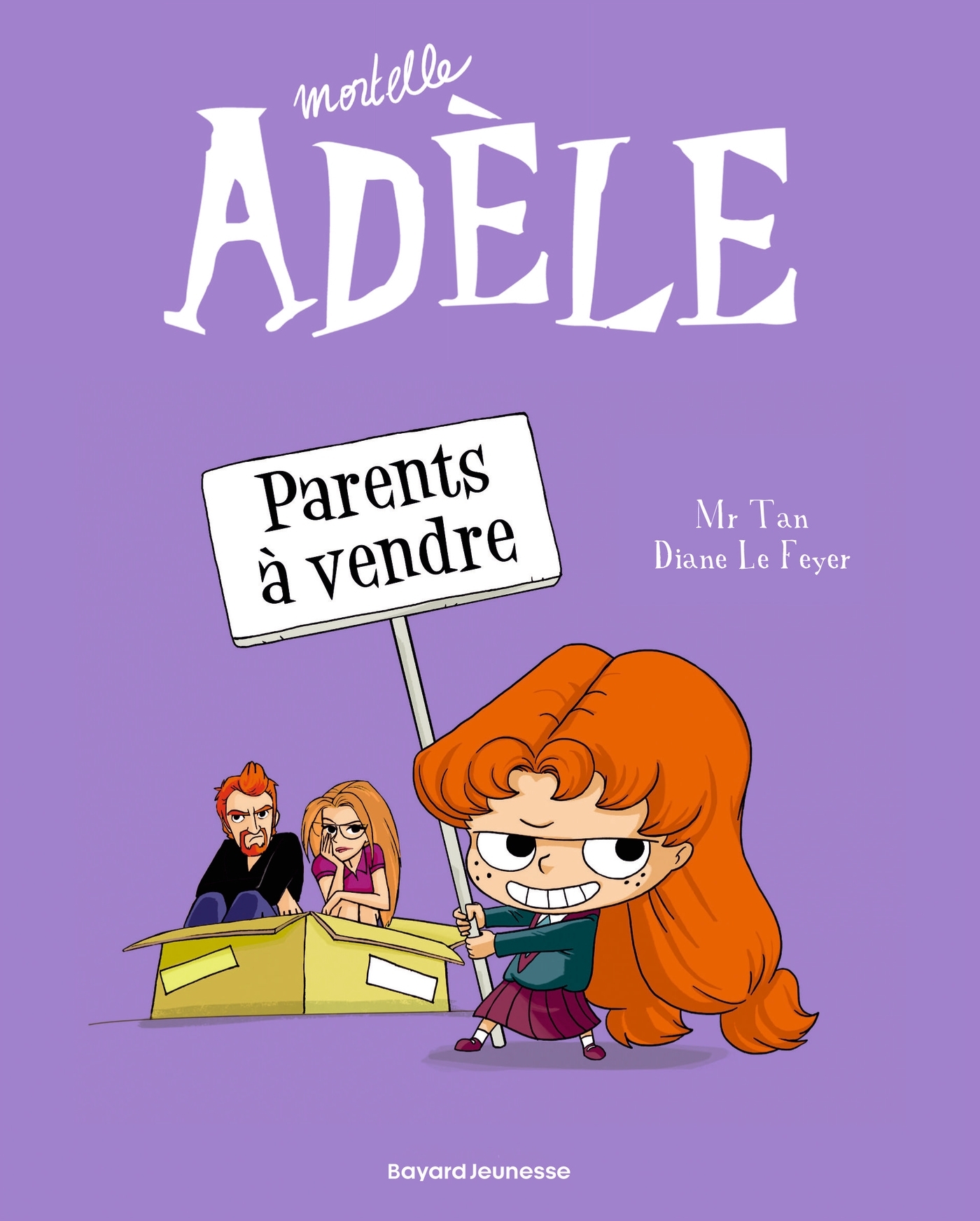 BD Mortelle Adèle, Tome 08, Parents à vendre (9791027600076-front-cover)