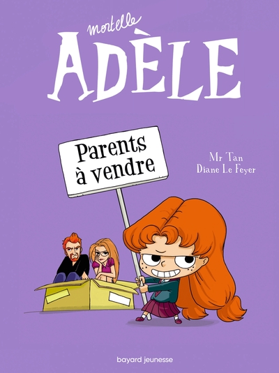 BD Mortelle Adèle, Tome 08, Parents à vendre (9791027600076-front-cover)