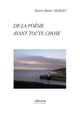 De la poésie avant toute chose (9791042310264-front-cover)