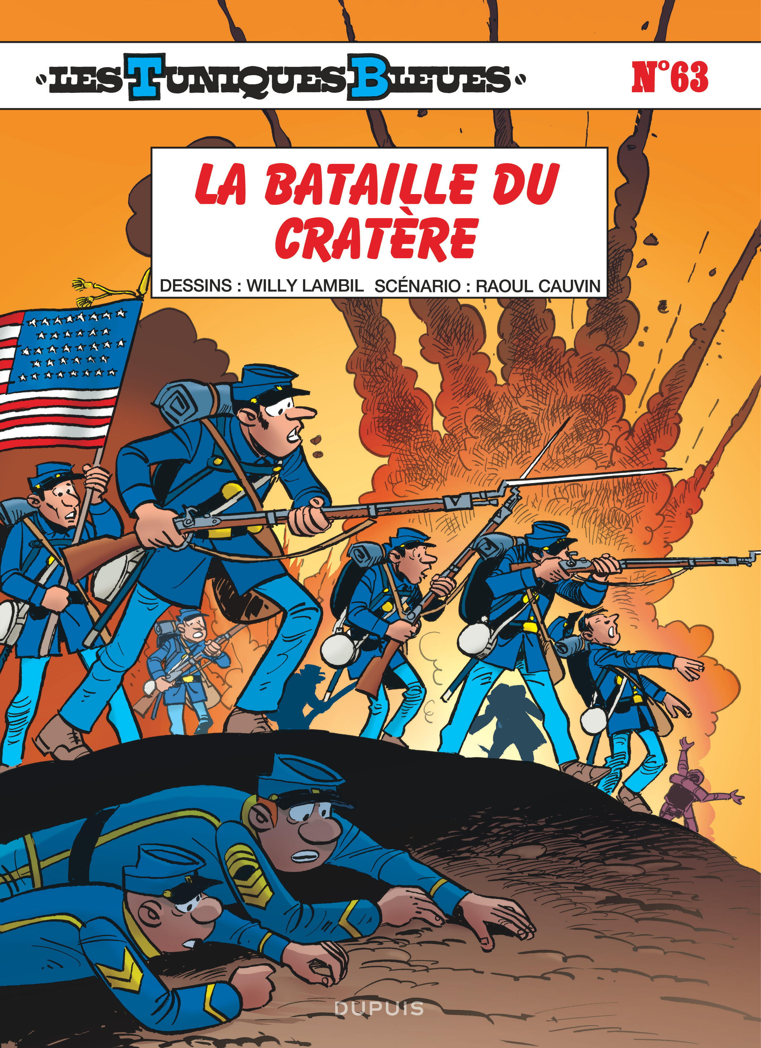 Les Tuniques Bleues - Tome 63 - La bataille du Cratère (9791034736331-front-cover)